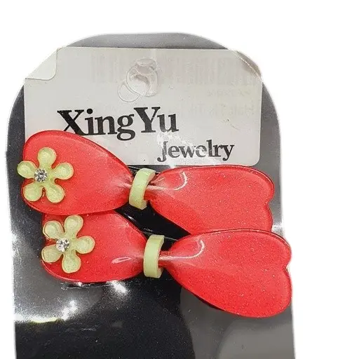 [IX2500426] Hair Tik Tik  Bow With Flower