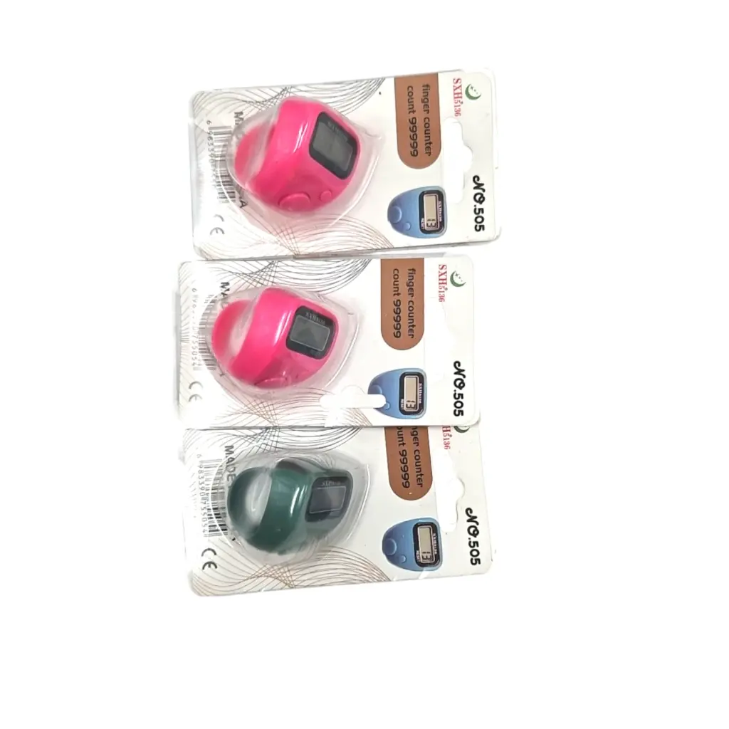 505 Finger LED Digital Counter With Adjustable Ring 