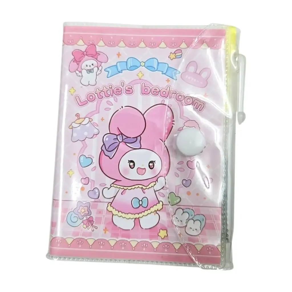 Lottie's Bedroom Cute Diary With Pen