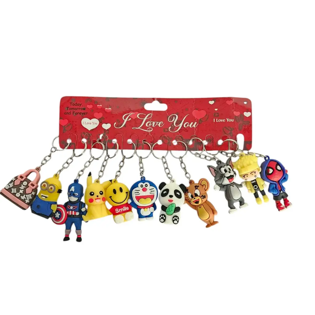 Cartoon Characters Hanging Key Chains