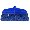 Long Carpet Brush With Soft Bristles And Black Metal Stick 