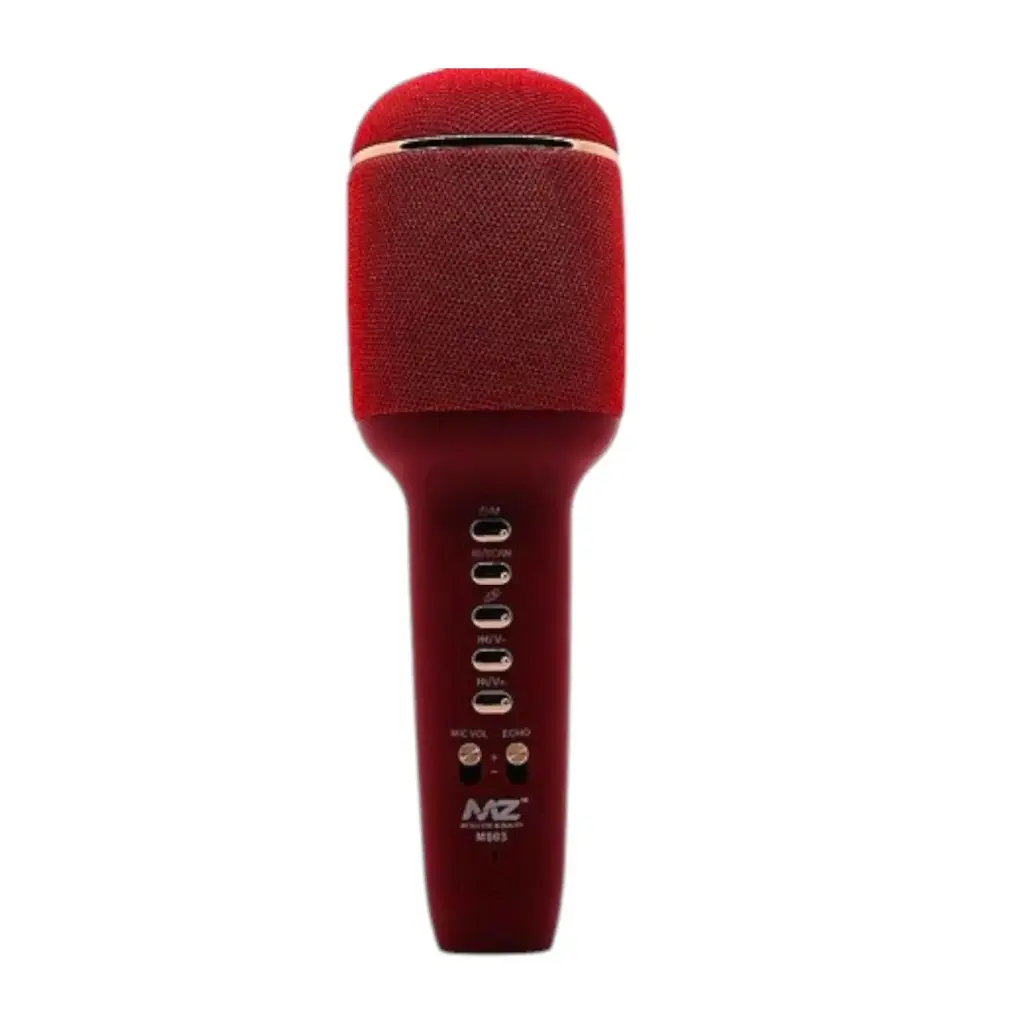 [IX000056] M803 Karaoke Codeless Mic With FM [MZ]  (Red)