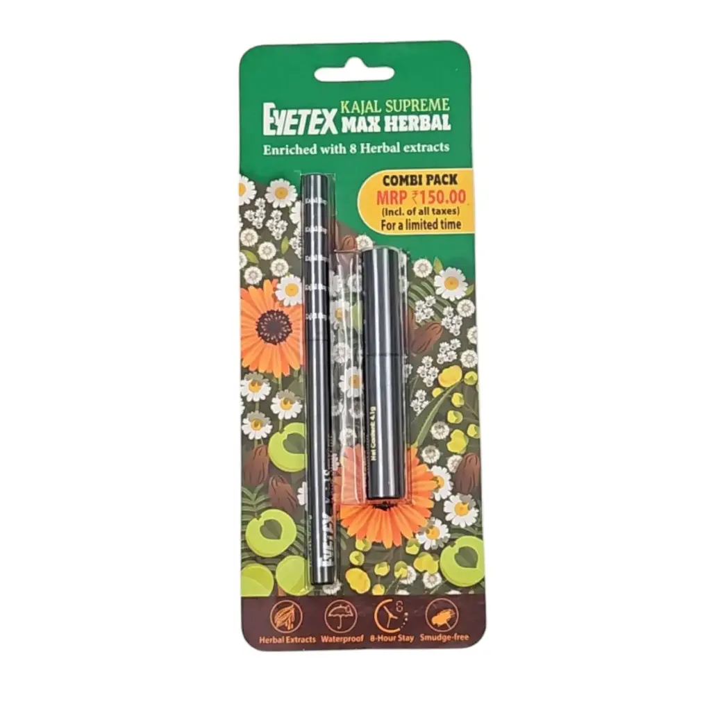 Eyetex Kajal Supreme Combi Pack With Mascara