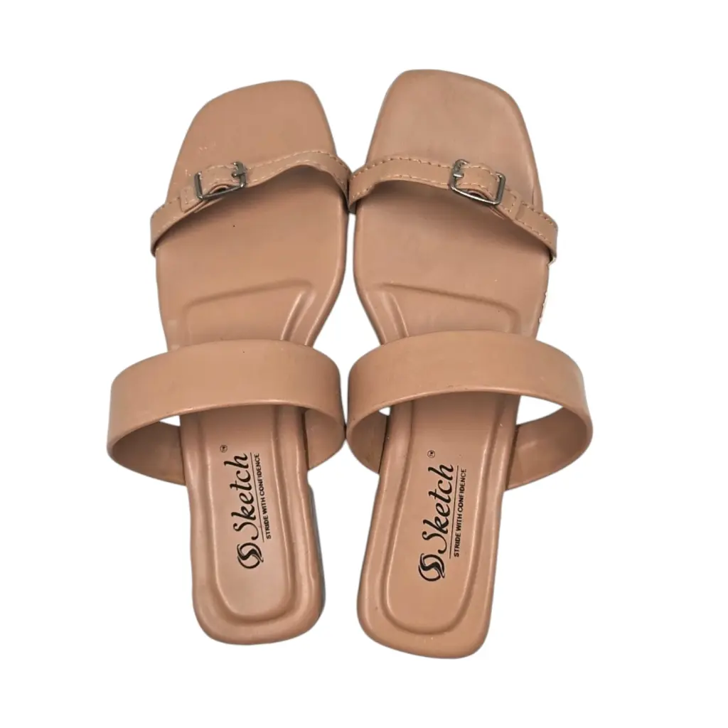 [IX2500980] 721 Sketch Fancy Chappal With Buckle