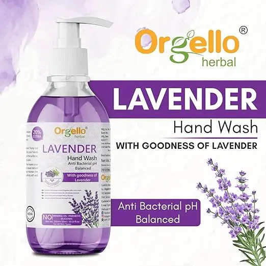 Orgello Herbal Lavender Liquid Hand Wash
