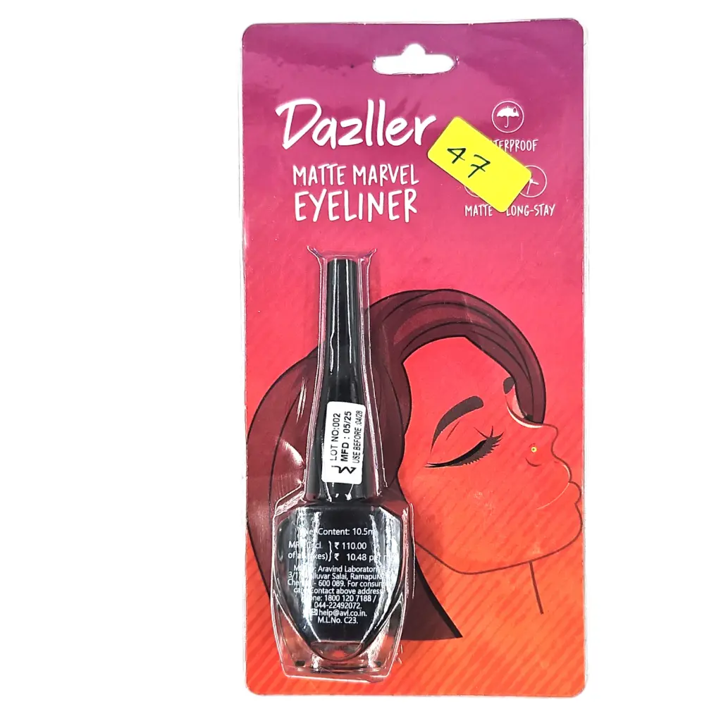 [IX2501156] Dazeller Matte Marvel Eyeliner 10.5 ml