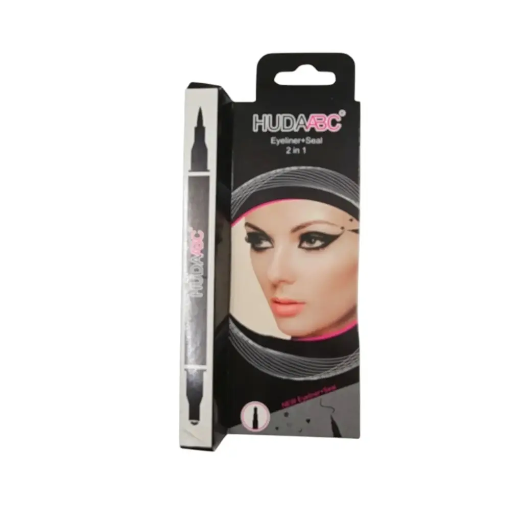 [IX2501157] HUDAABC Eyeliner + Seal Tinted Eyebrow 2 In 1
