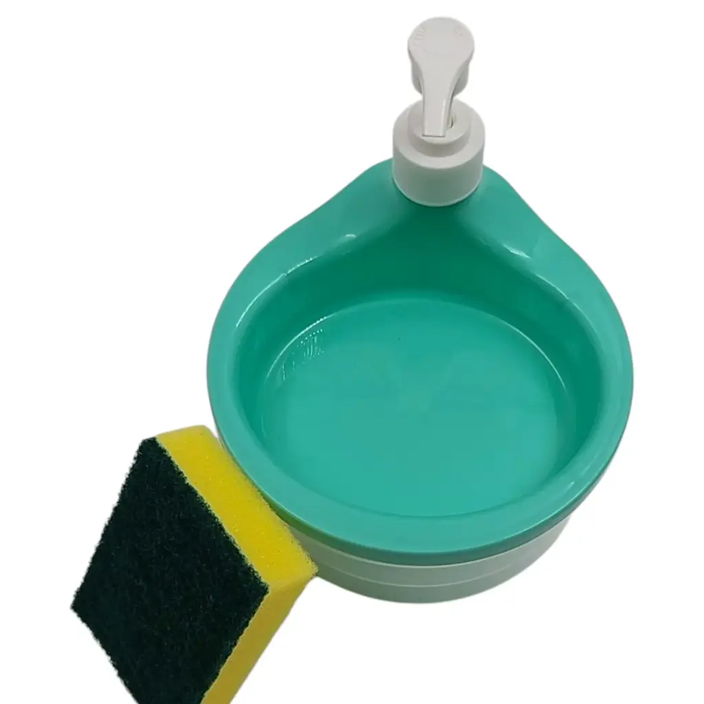 Daisy Soap Dispenser With Holder