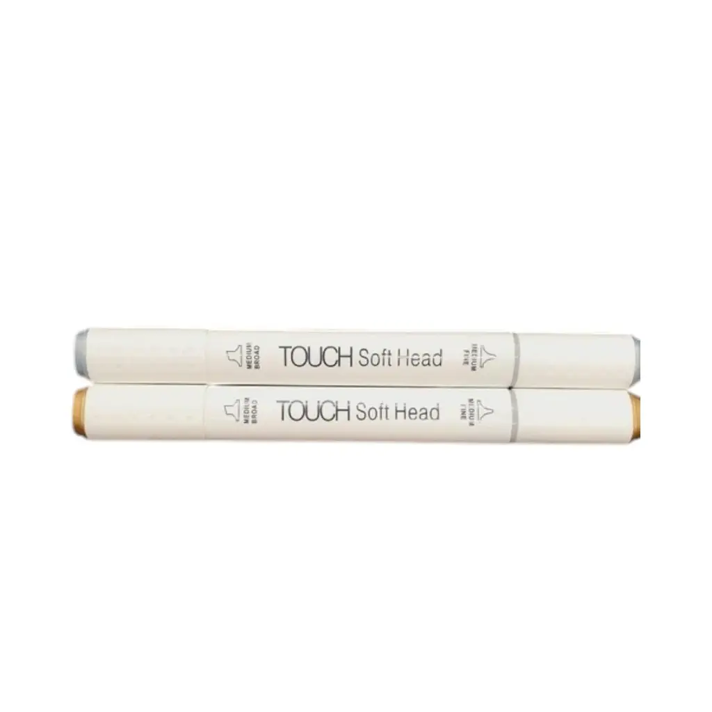 [IX001262] Touch Craft Double Sided Marker  (Golden)
