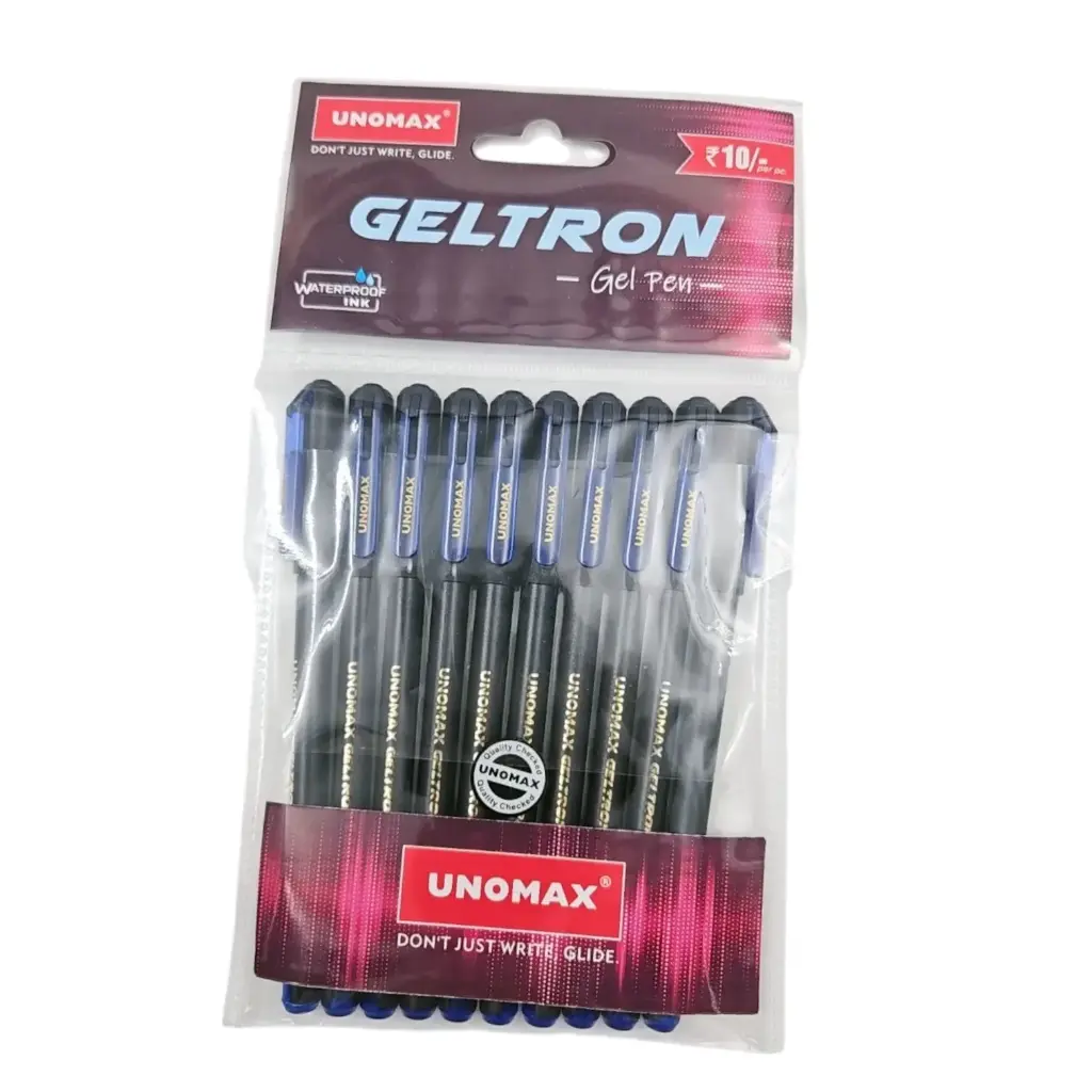 [IX2501230] Unomax Geltron Pen (Black)