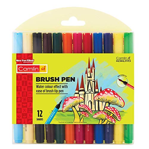 Camel Brush Pens Set Of 12 Shades 