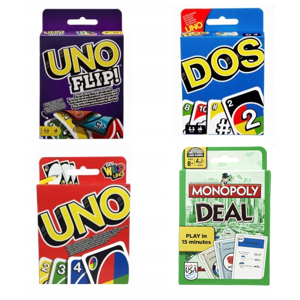 Uno Flip Double Sided Cards
