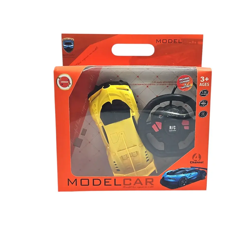 S888-9 1: 24 Scale Function Model RC Bugatti Car With Steering Wheel