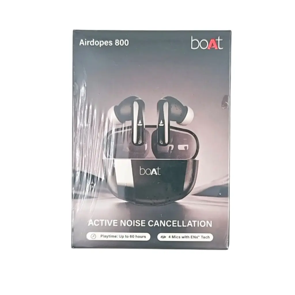 Boat Airdrops 800 With Active Noise Cancellation IPX5 Water Resistance