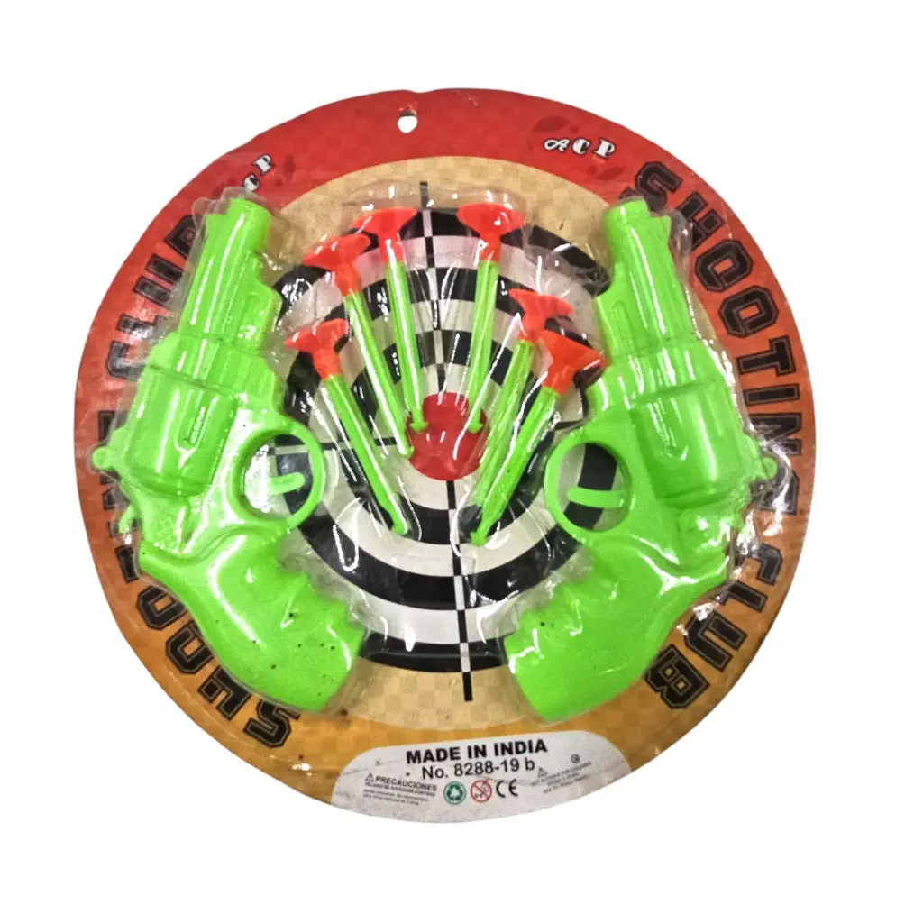 Shooting Club Double Gun With 6 Bullets