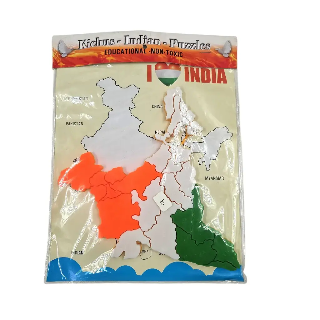 Map Of India Building Blocks