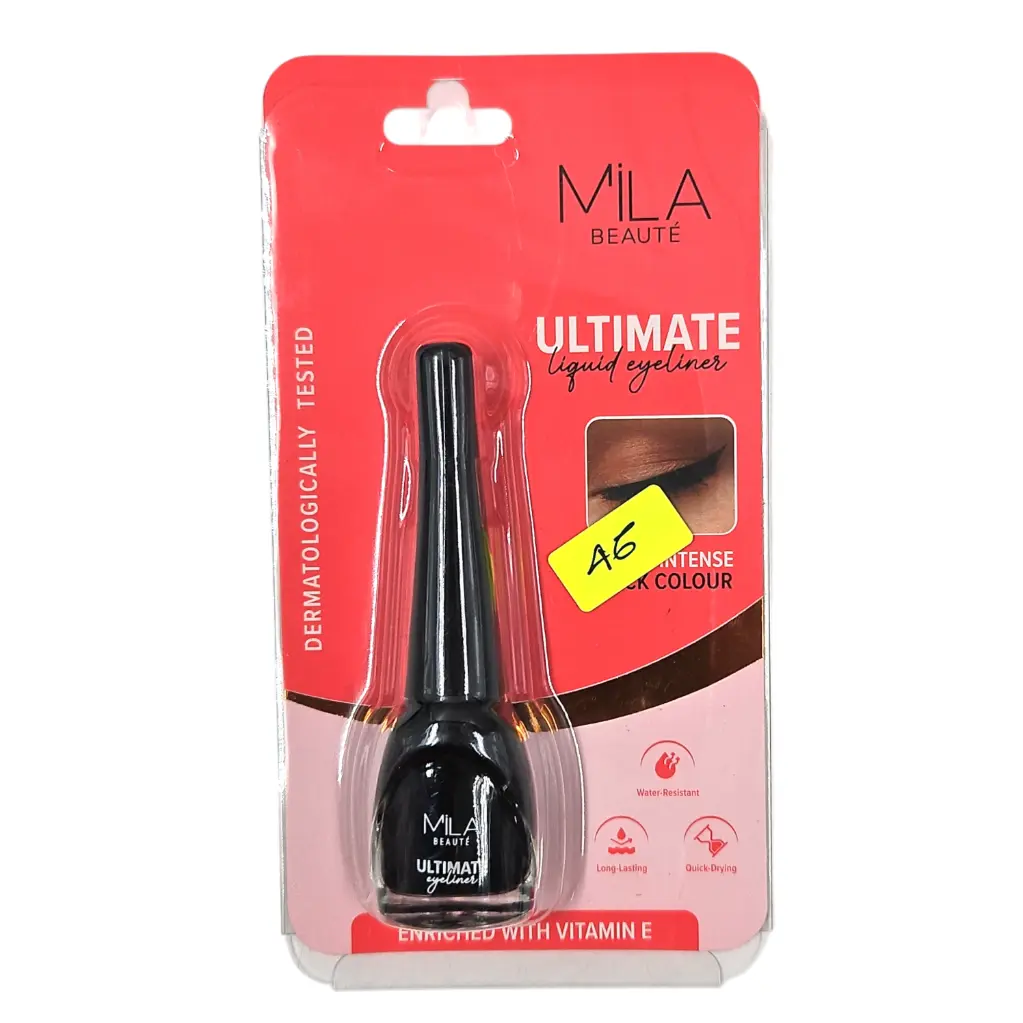 [IX2501988] Mila Beaute Ultimate Liquid Eyeliner Enriched With Vitamin E