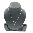 Fashion Rose Gold Chain With White Pearl Stones