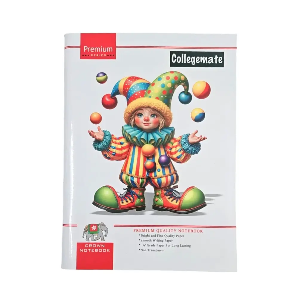 [IX2502083] Collegemate Unruled 284 Pages Note Book 