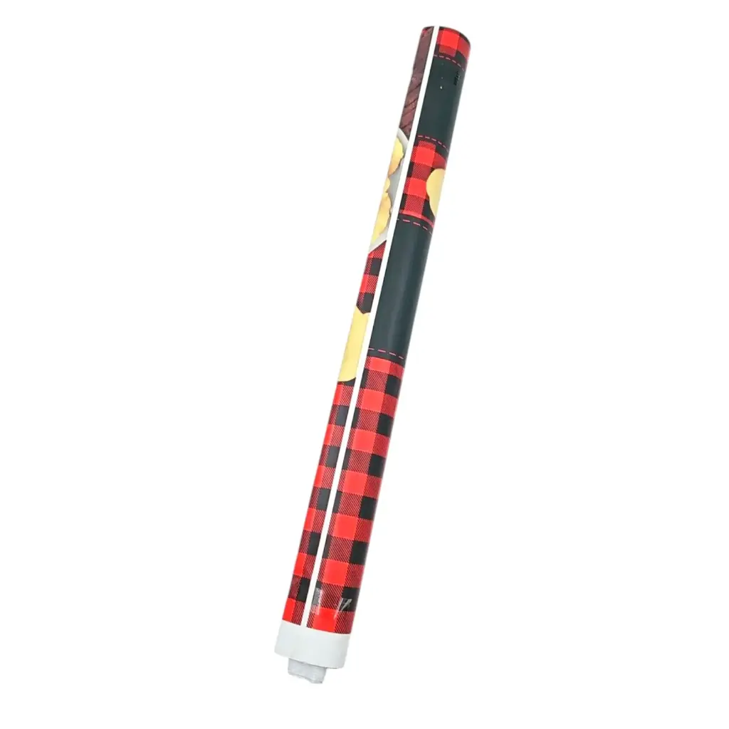 EO Notebook Cover Roll Laminated Plastic Cover Red Check