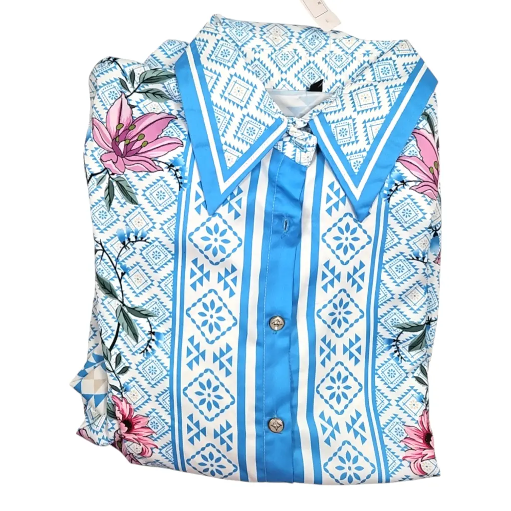 [IX2502226] Full Length Gown With Square Design XL