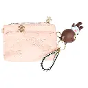 Embroidery kitty Ladies Pocket Wallet