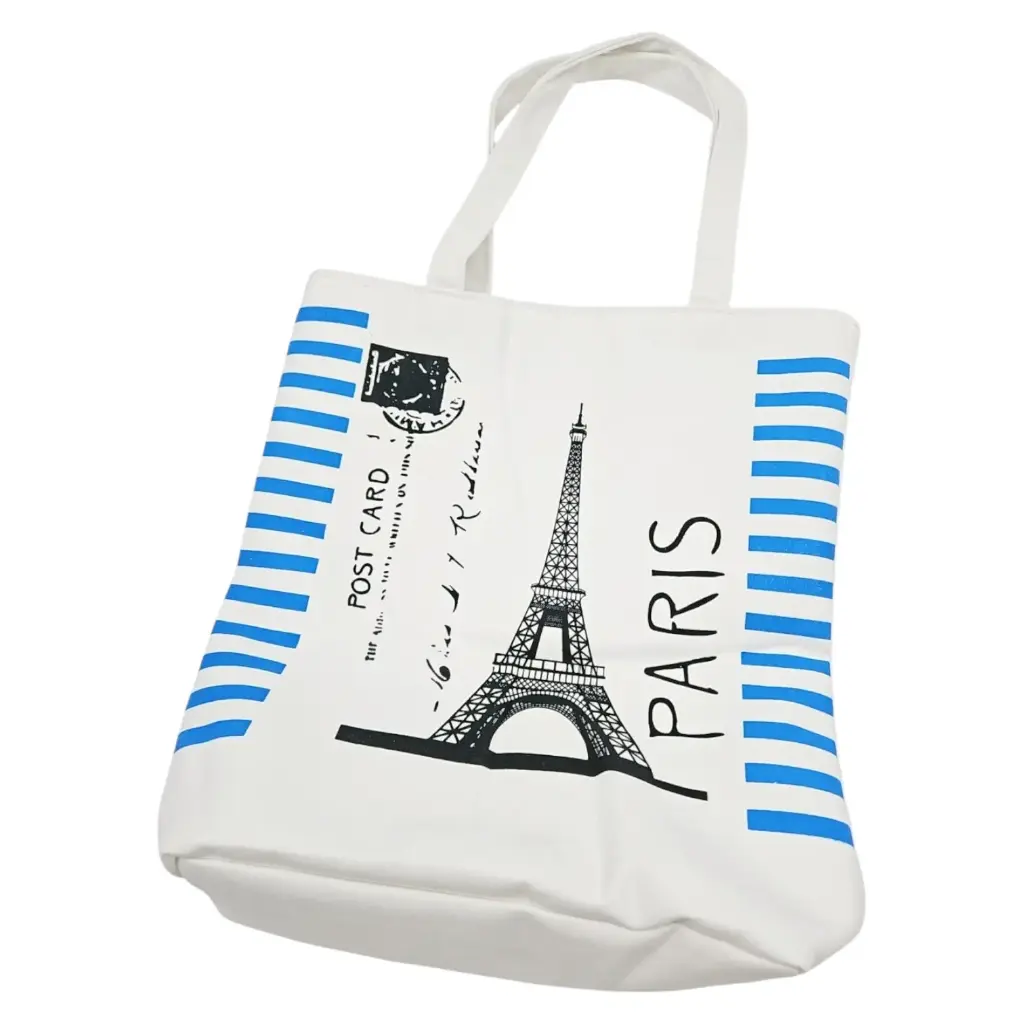 Jute Paris One Side College Bag