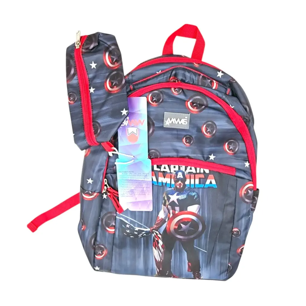 Mmas Bags Little Star 01 School Bag With Pouch 42 Inch 