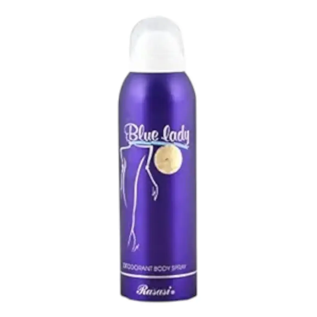 Blue Lady Pour Femme Rasasi Deodorant Body Spray 200ml