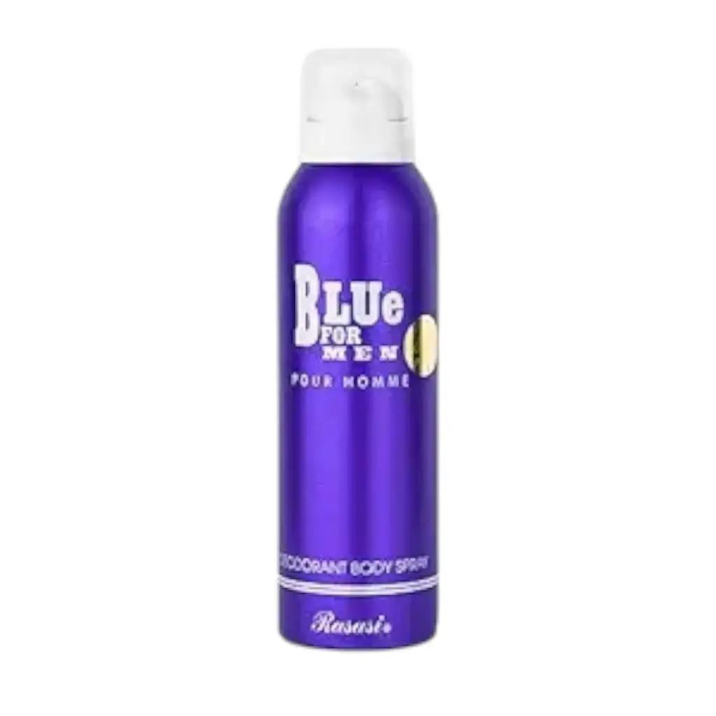 Blue For Men Homme Rasasi Deodorant Body Spray 200ml
