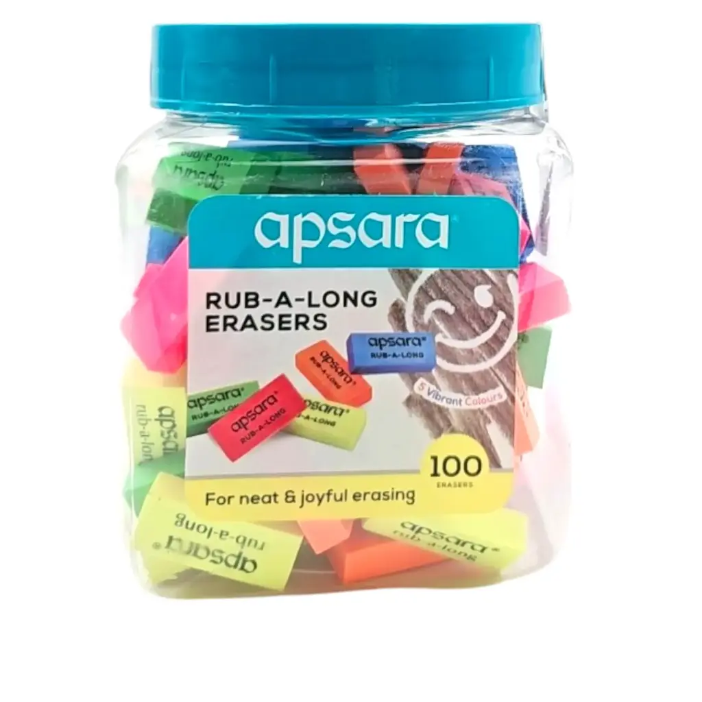 Apsara Rub A Long Eraser 1's