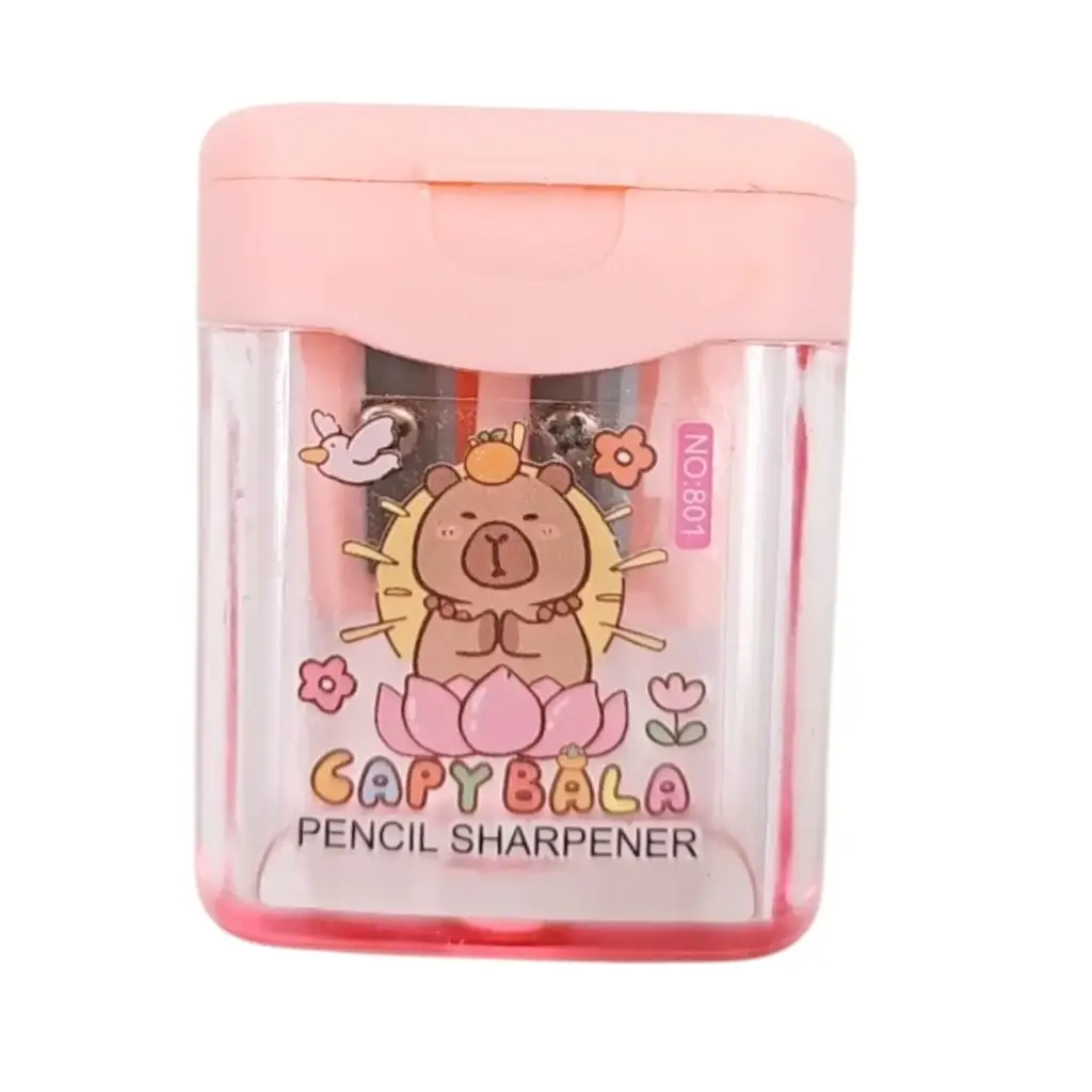 [IX2502366] Capy Bala Pencil Sharpener (Pink)