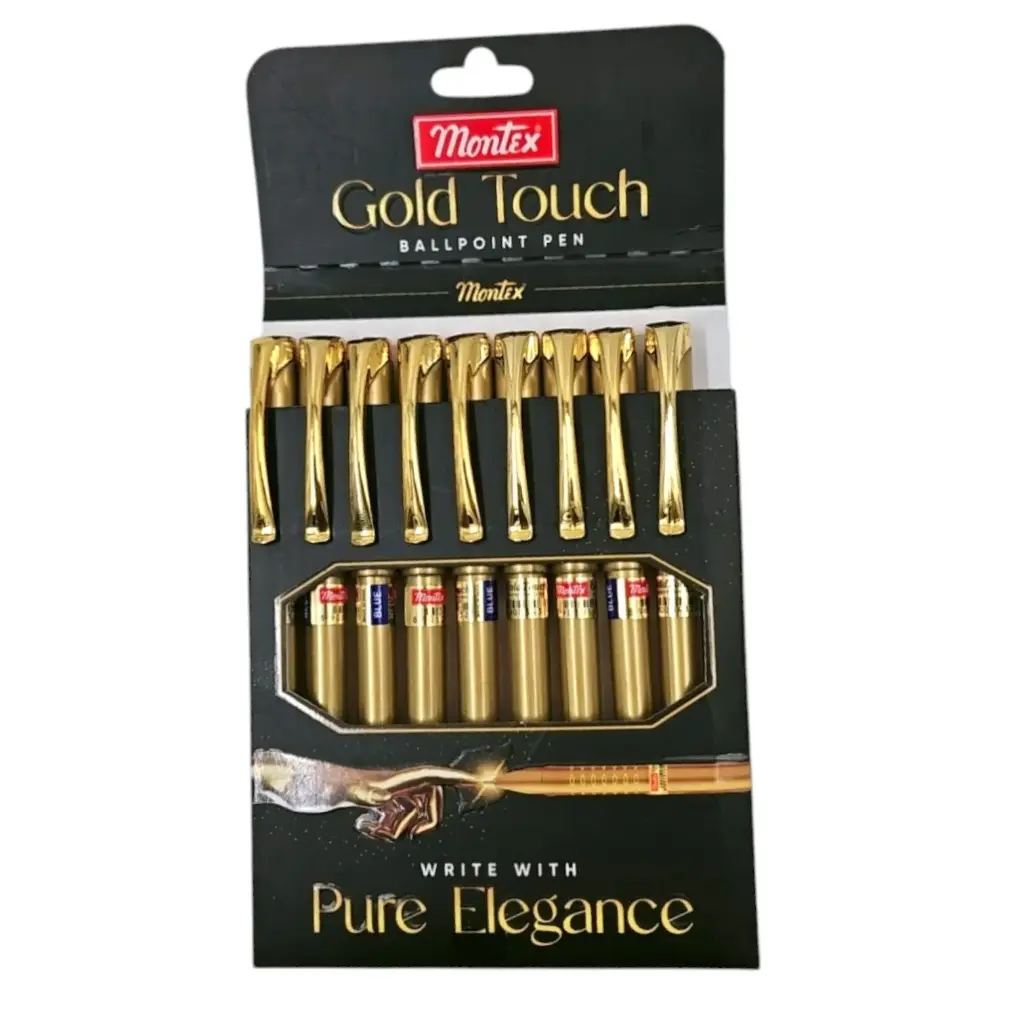 Montex Ball Pen Gold Touch Pcs