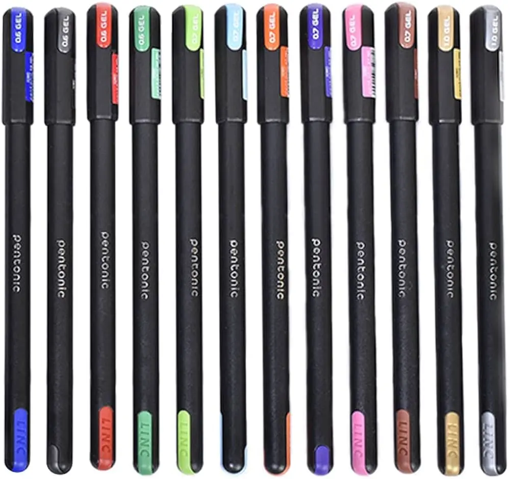 Pentonic Gel Pen 12s/Pkt