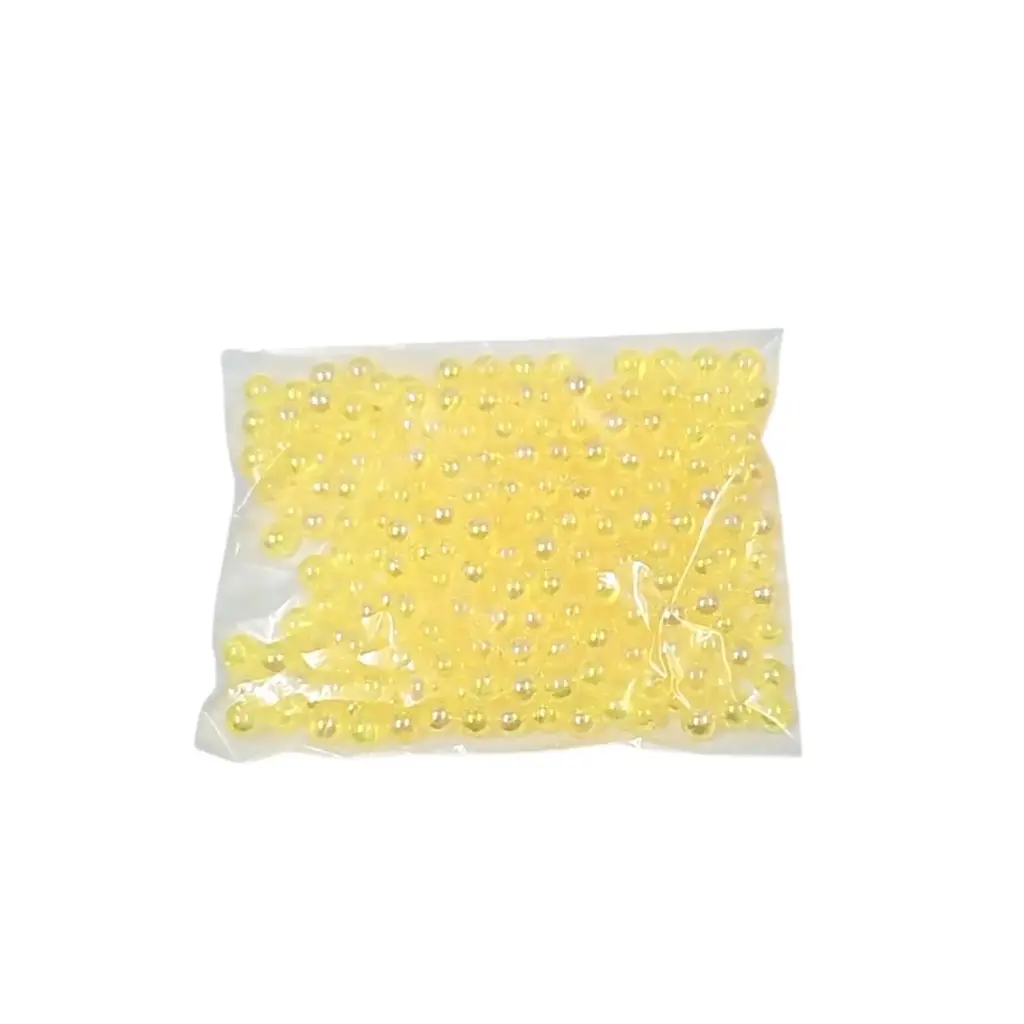 [IX2502618] Yellow High Glossy Small Beads 25g