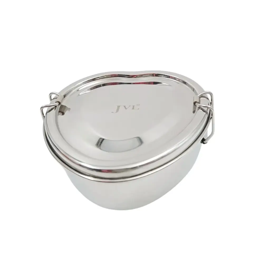 [IX2502693] JVL Heart Single Decker Lunch Box Small 