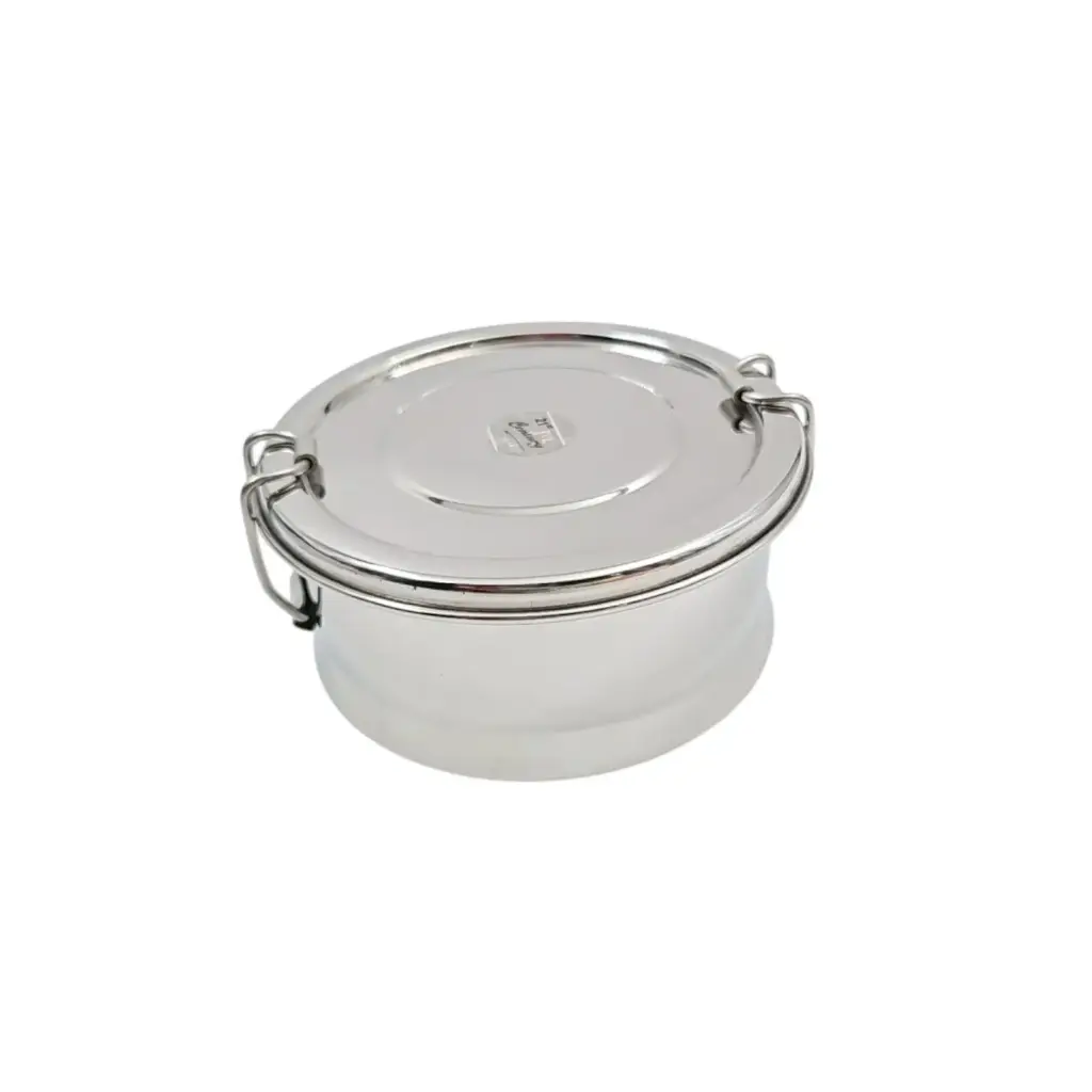 JVL Round Single Decker Lunch Box Small  