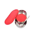 Rio Slim Stainless Steel Lunch Box With Snack Box