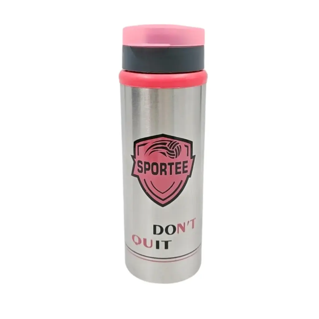 [IX2502778] Sportee Don't Quit Steel Water Bottle 700ml (Pink)