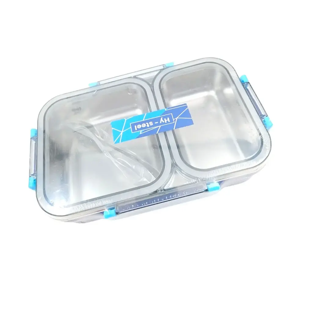[IX2502826] Hy Steel Stainless Steel Insulated Partition Lunch Box