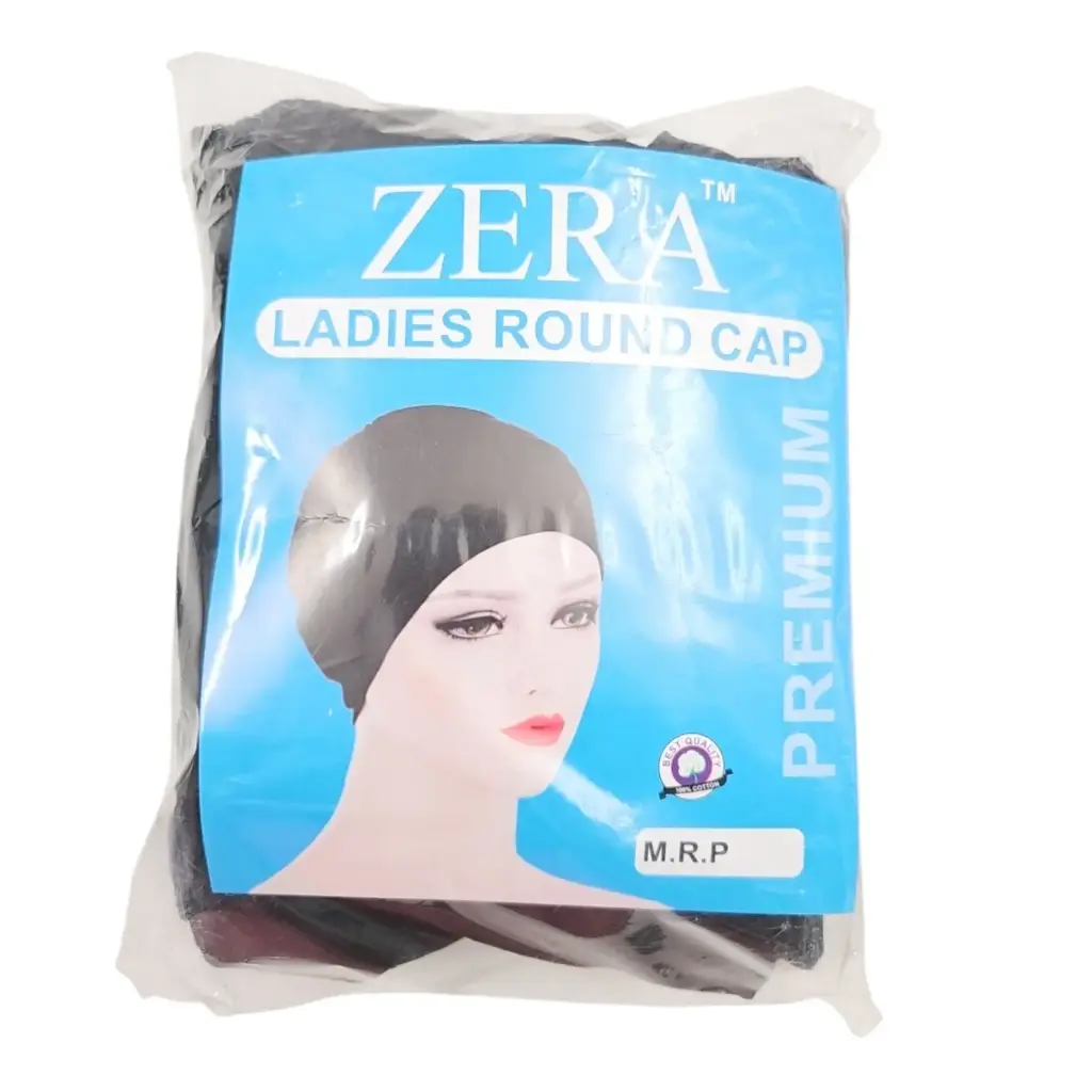 Zera Premium Ladies Round Cap With Elastic Back