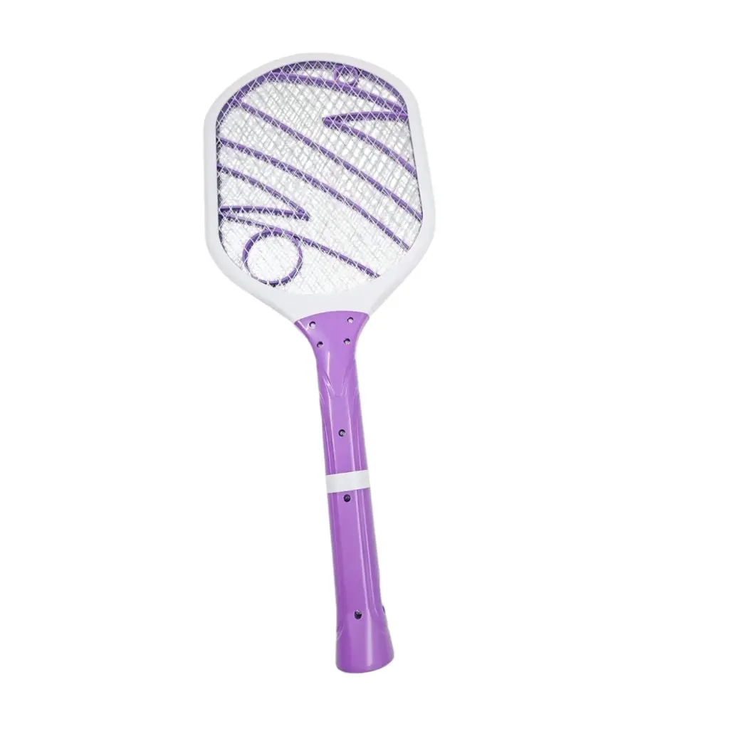 [IX2502958] Terminator Rechargeable Mosquito Trapping Bat With Torch (Purple)