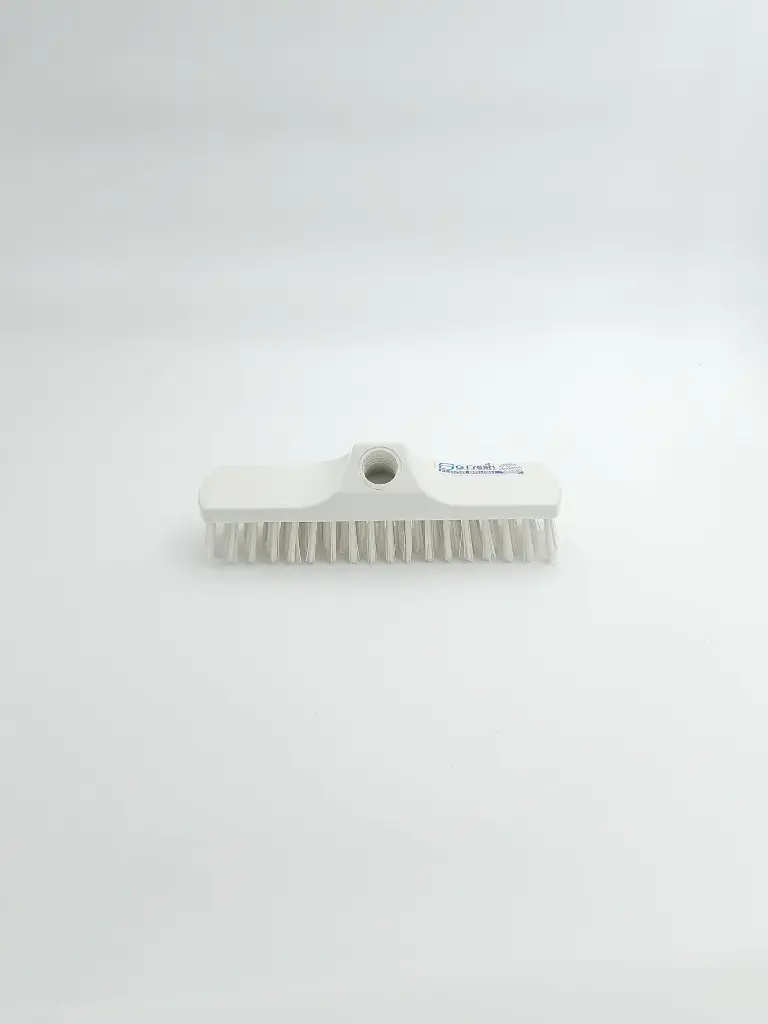 HEO Floor Brush Hardy Bristle With Wood Handle