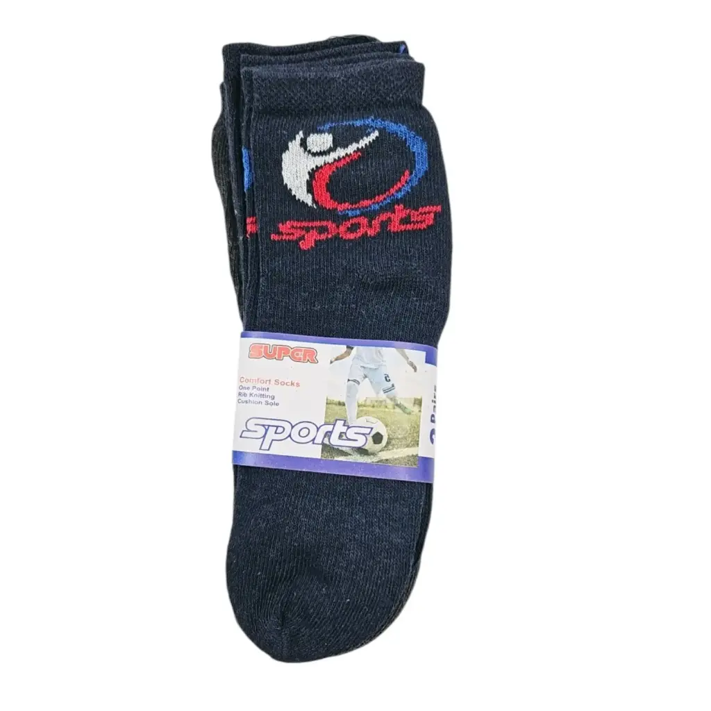 [IX2502996] Sports Super Comfort Socks Pack Of 3 