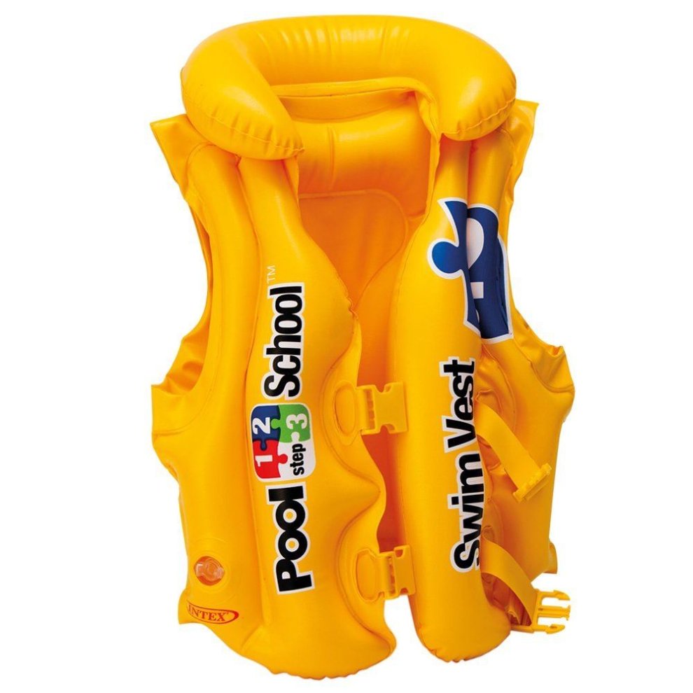 58660 123 Pool School Swim West Life Jacket [Intex]  