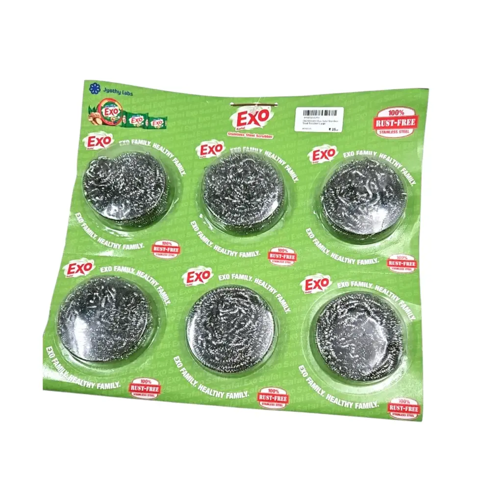 Exo Safai Stainless Steel Scrubber Large 