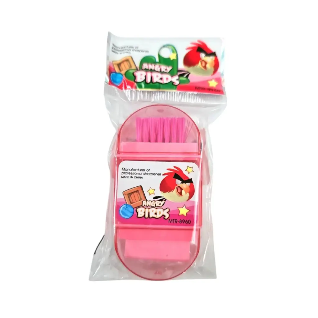 [IX2503192] Angry Birds 2 In 1 Combo Sharpener And Eraser (Pink)