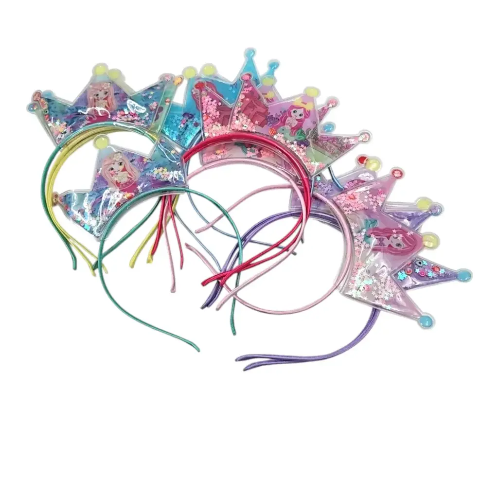 [IX2503245] Hair Band With Princess Crown