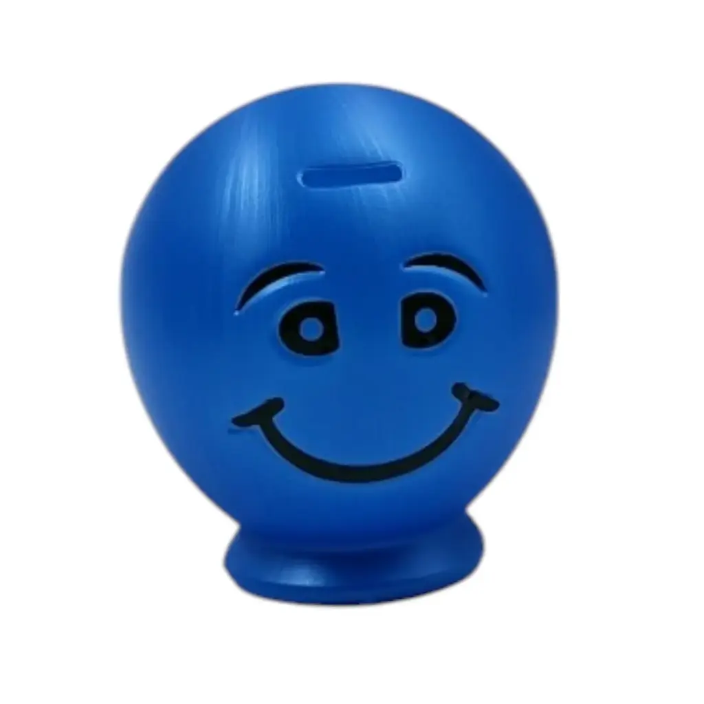[IX2503308] Smiley Money Savings Pot For Kids  (Blue)