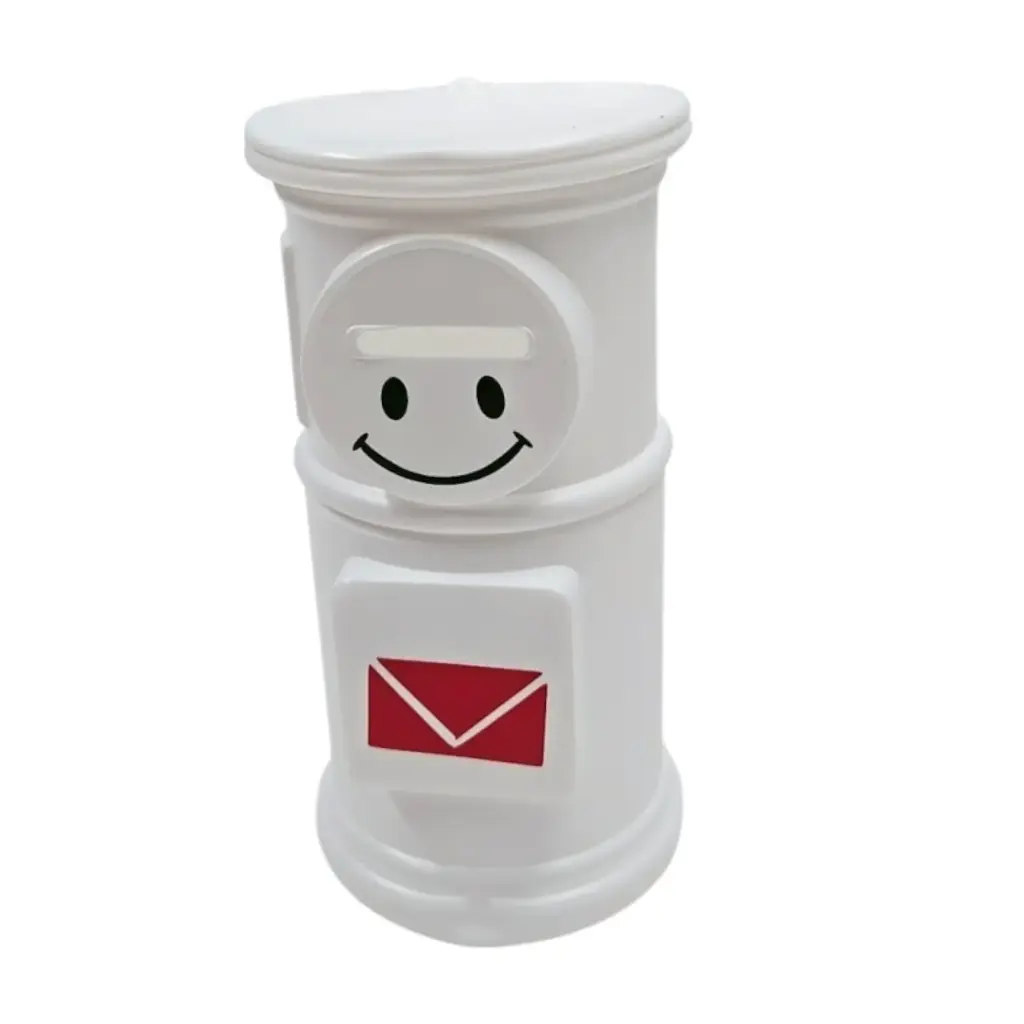 [IX2503319] Letter Box Money Bank For Kids   (White)